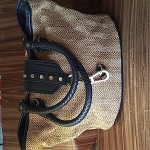 Olivia & joy straw purse bag 👜